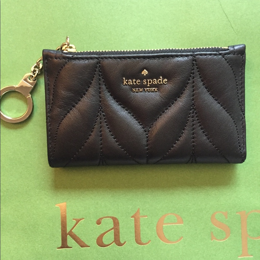 NWT kate spade keychain wallet